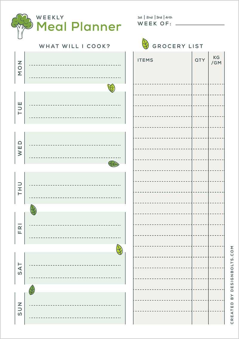 Free Weekly Meal Planner Template In Ai & Pdf | Designbolts in Weekly Meal Planner Template Word Free Weekly Meal Planner Template In Ai & Pdf | Designbolts In Weekly Meal Planner Template Word