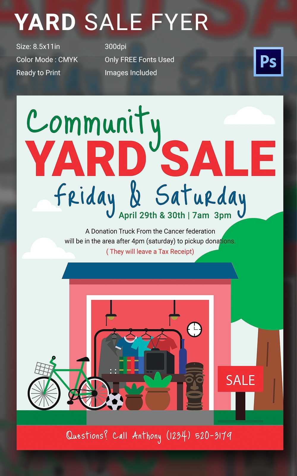 Free Yard Sale Flyer Template ] – Free Yard Sale13 Flyer Within Yard Sale Flyer Template Word