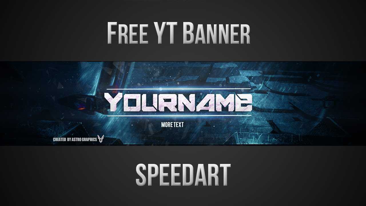 Free Youtube Banner Template (Psd) *new 2015* With Regard To Banner Template For Photoshop