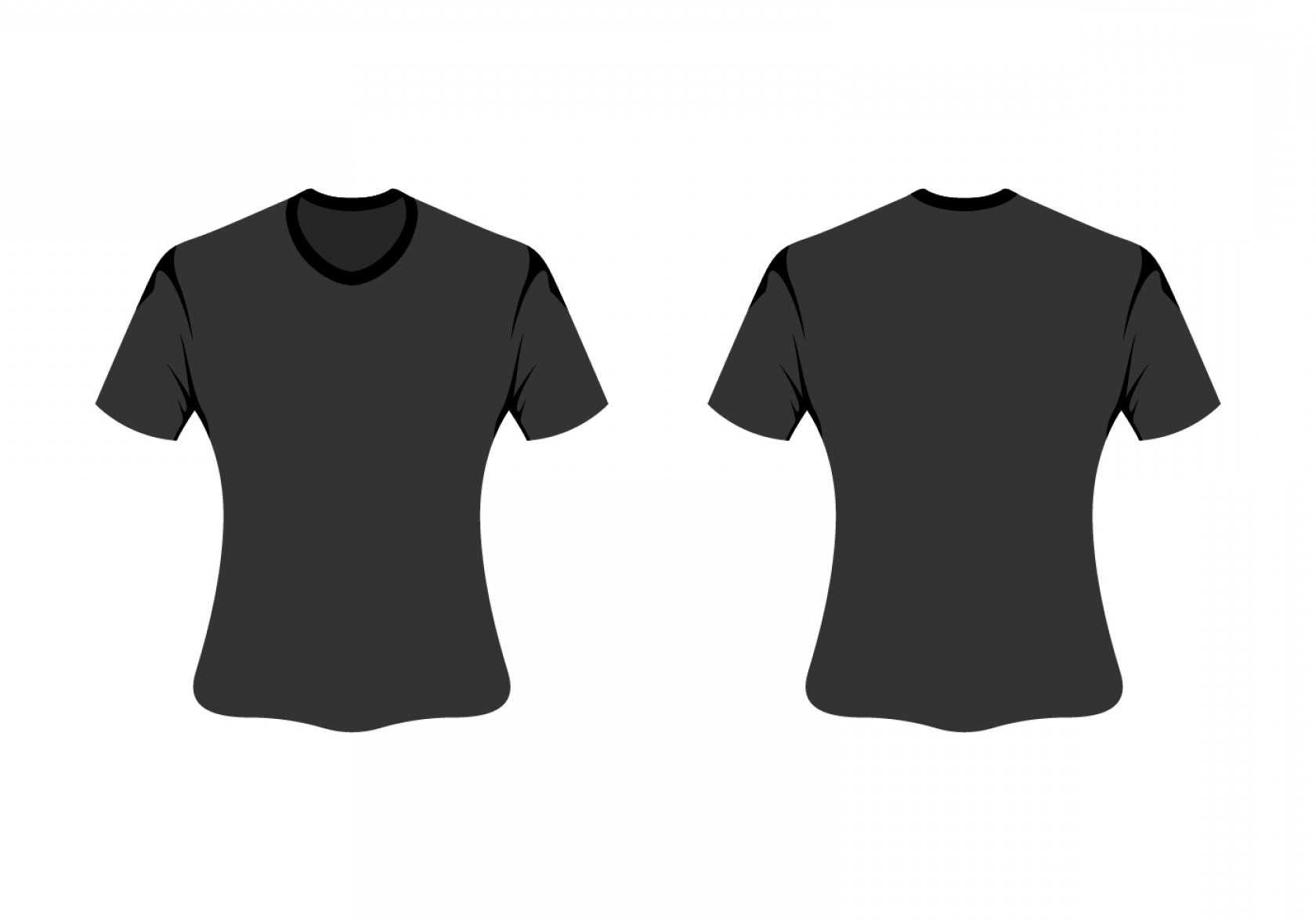 Girl T Shirt Vector Template | Azərbaycan Dillər Universiteti Throughout Blank T Shirt Design Template Psd