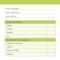 Green Preschool Report Card – Templatescanva Regarding Boyfriend Report Card Template