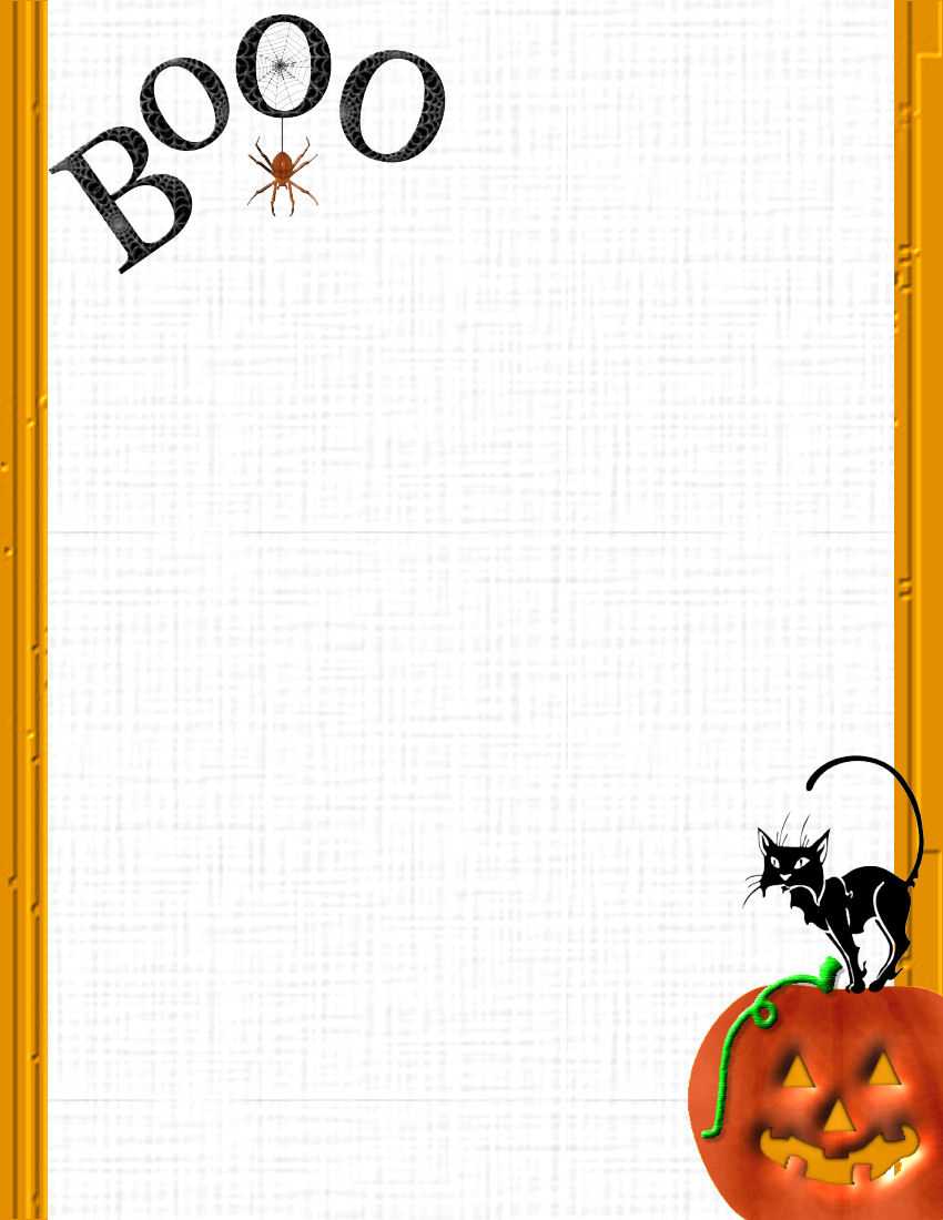 Halloween 1 Free-Stationery Template Downloads within Free Halloween Templates For Word Halloween 1 Free Stationery Template Downloads Within Free Halloween Templates For Word