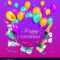 Happy Birthday Banner Poster Template With Free Happy Birthday Banner Templates Download