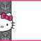 Hello Kitty Printable Invitations – Dalep.midnightpig.co Regarding Hello Kitty Banner Template