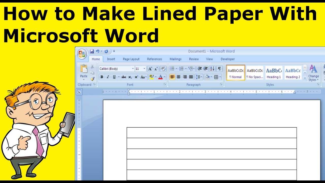 How To Make Lined Paper With Microsoft Word with Notebook Paper Template For Word 2010 How To Make Lined Paper With Microsoft Word With Notebook Paper Template For Word 2010