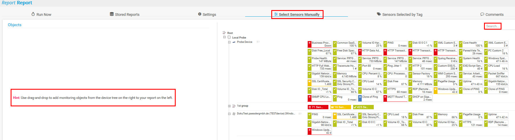 How To Set Up Reports In Prtg In 5 Easy Steps Regarding Prtg Report Templates