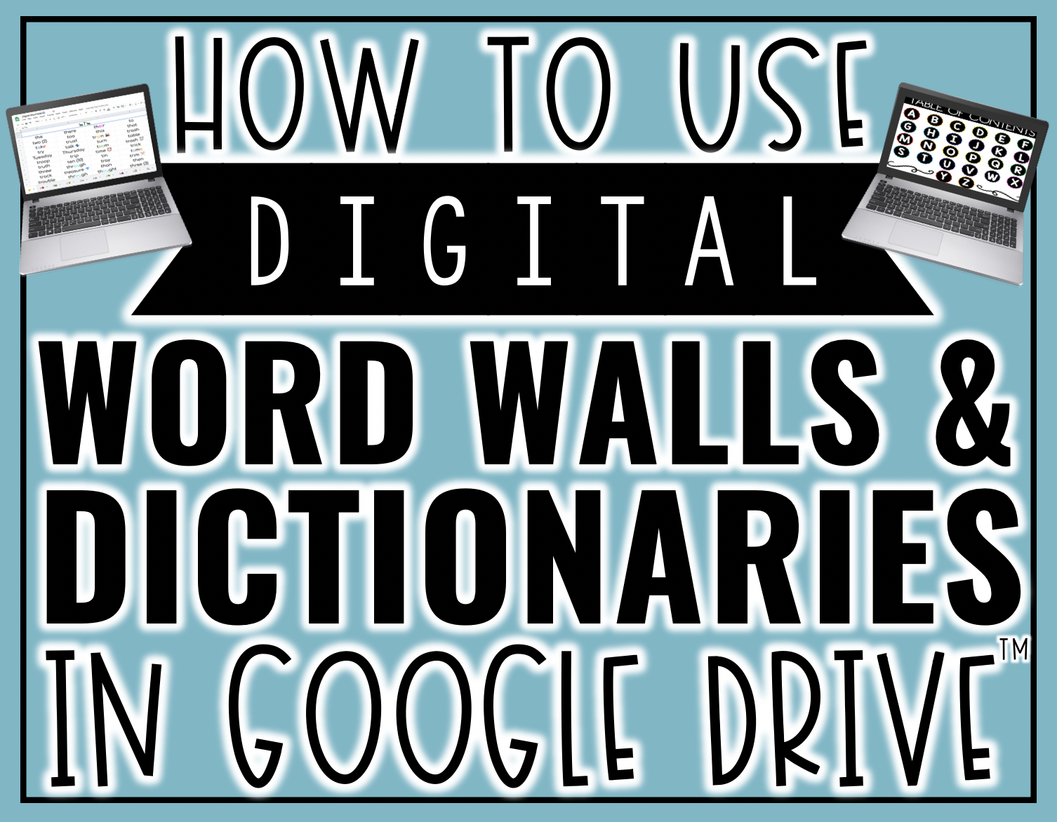 How To Use Digital Word Walls And Dictionaries In Google In Blank Word Wall Template Free