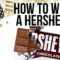 How To Wrap A Hershey Bar Throughout Blank Candy Bar Wrapper Template For Word