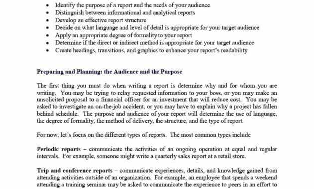 How To Write A Business Report Template - Calep.midnightpig.co intended for How To Write A Work Report Template