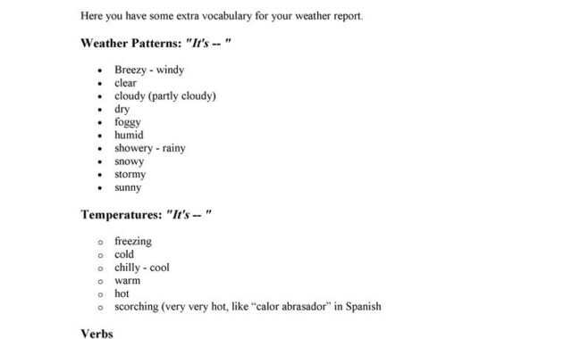 How To Write A Weather Report - English Esl Worksheets For pertaining to Kids Weather Report Template