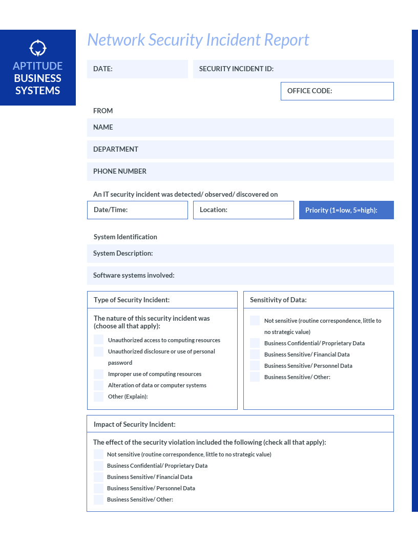 How To Write An Effective Incident Report [Templates] – Venngage In Incident Report Register Template