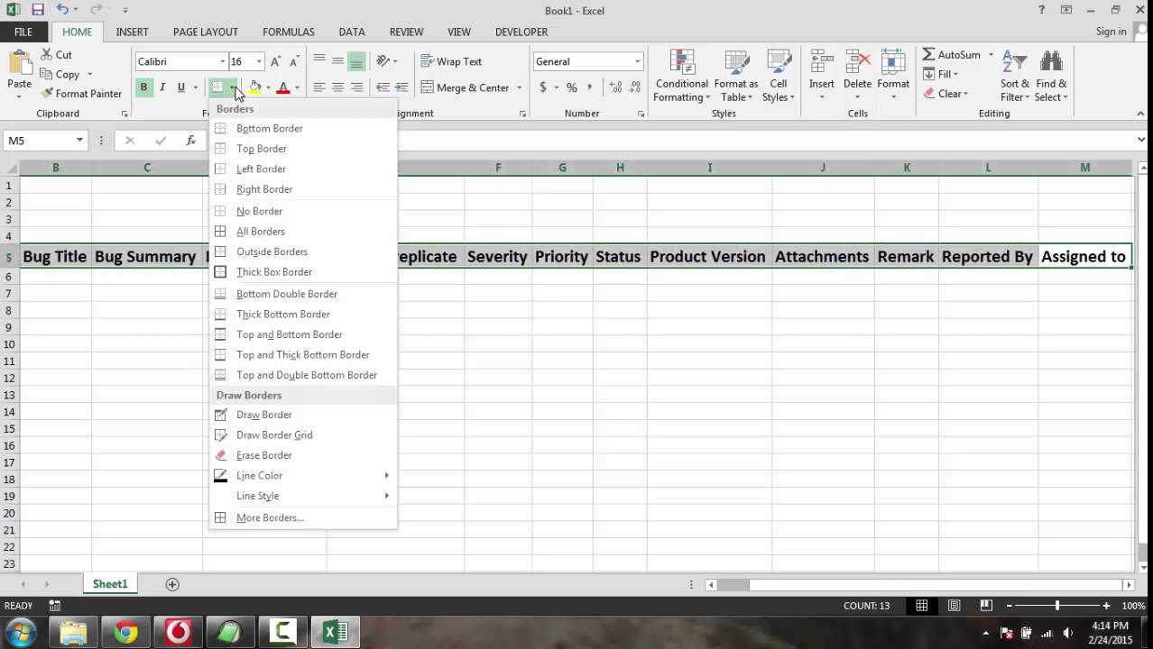 How To Write Defect Report Template In Excel With Bug Report Template Xls