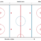 Ice Hockey Rink Diagram With Blank Hockey Practice Plan Template