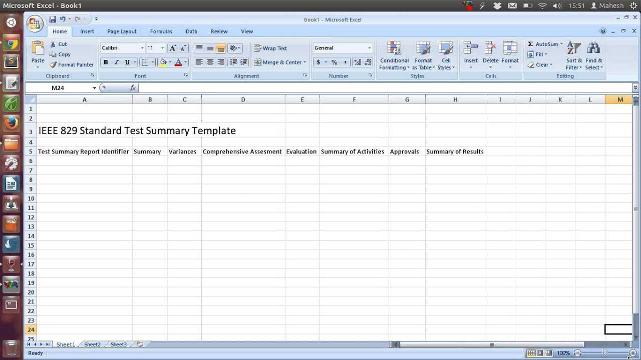 Ieee 829 Standard Test Summary Report Template Within Test Result Report Template