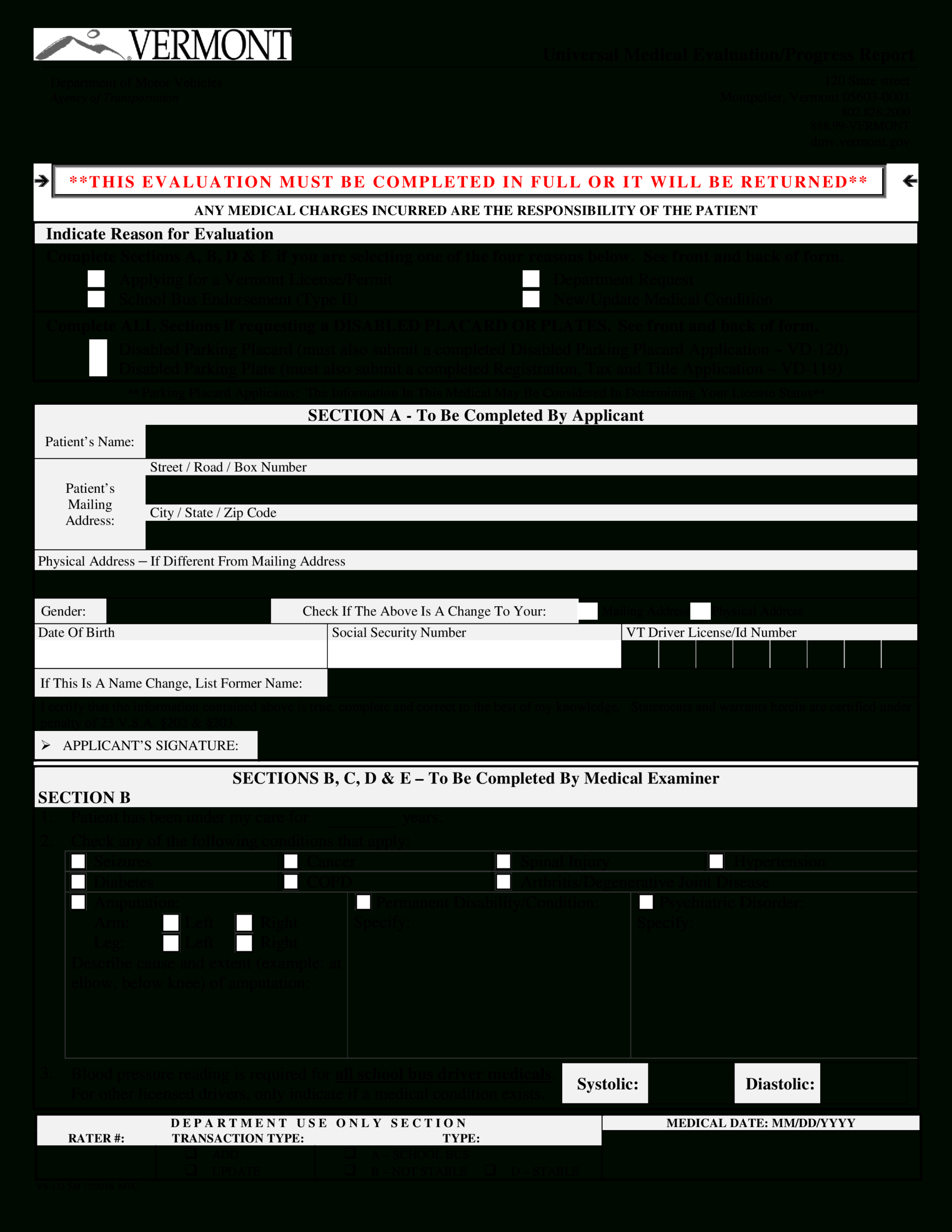 Kostenloses Medical Evaluation Report With Template For Evaluation Report