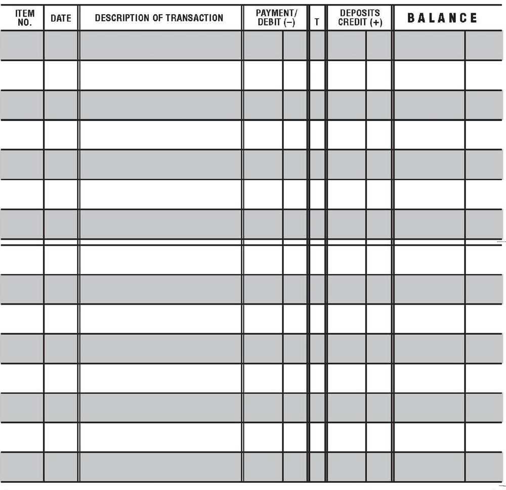 Large Print Check Registers – Dalep.midnightpig.co With Regard To Print Check Template Word
