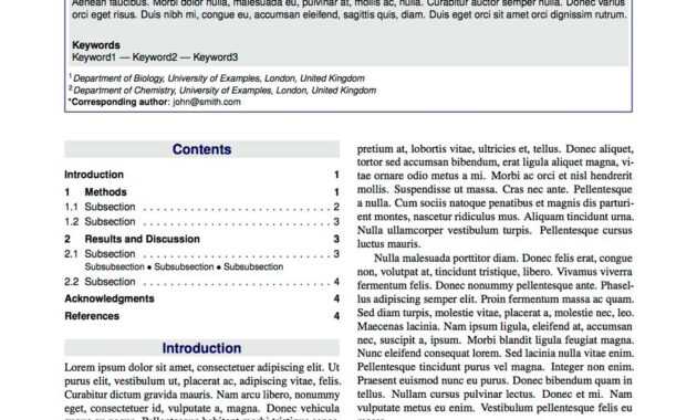 Latex Typesetting - Showcase with regard to Latex Template Technical Report