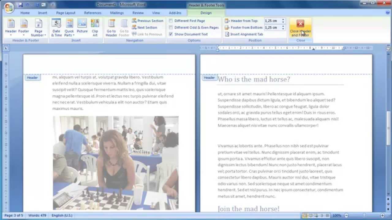 Make A Booklet From Scratch In Word 2007 Within Booklet Template Microsoft Word 2007