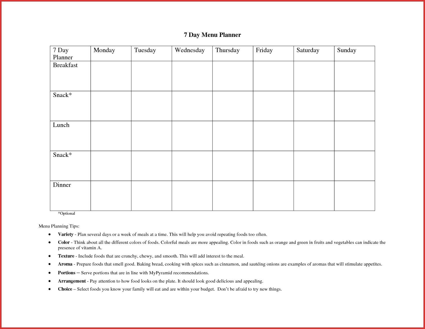 Meal Planning Template Word - Calep.midnightpig.co within Menu Planning Template Word Meal Planning Template Word – Calep.midnightpig.co Within Menu Planning Template Word
