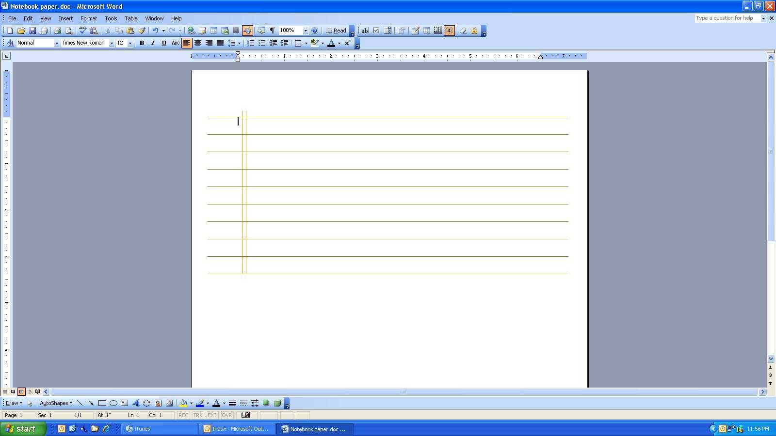 Microsoft Word 2010 Notebook Paper Template – Kerren pertaining to Notebook Paper Template For Word 2010 Microsoft Word 2010 Notebook Paper Template – Kerren Pertaining To Notebook Paper Template For Word 2010
