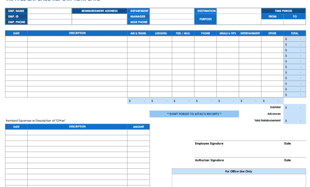 Microsoft Word Expense Report Template - Business Template Ideas with Microsoft Word Expense Report Template