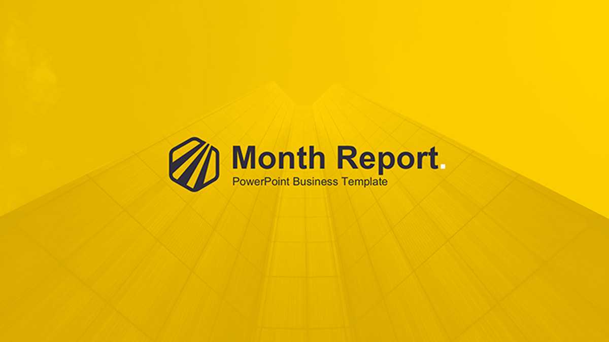 Month Report Powerpoint Template throughout Monthly Report Template Ppt Month Report Powerpoint Template Throughout Monthly Report Template Ppt
