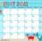 Monthly Calendar Kids – Printable Year Calendar Inside Blank Calendar Template For Kids