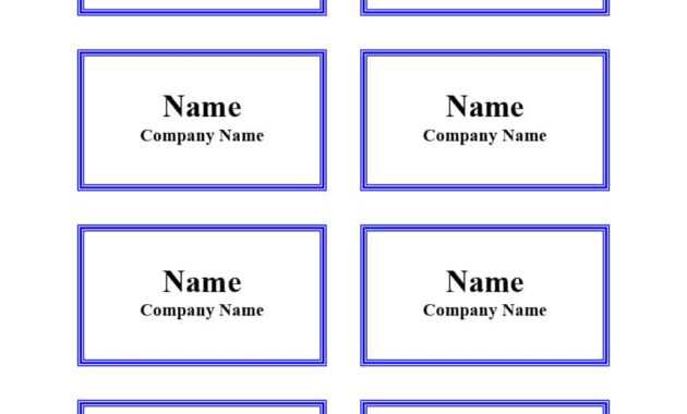 Name Tag Templates Word - Calep.midnightpig.co intended for Visitor Badge Template Word