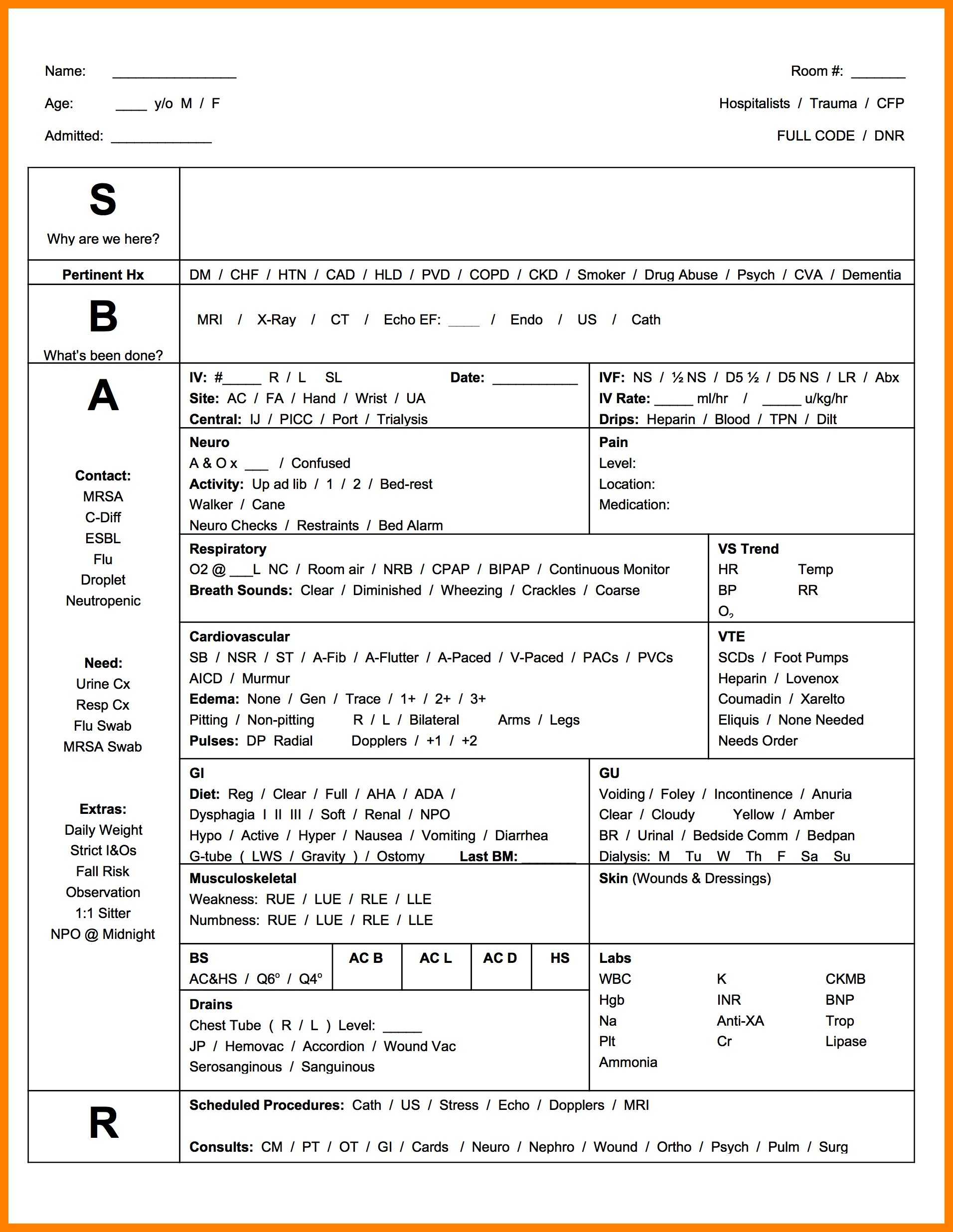 Nursing Worksheets | Printable Worksheets And Activities For Throughout Icu Report Template