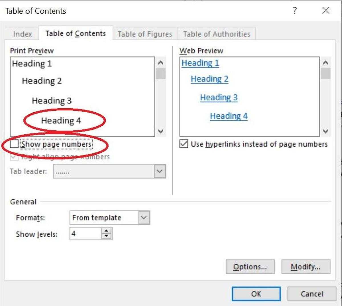 Office Q&a: How To Remove Page Numbers From A Table Of within Contents Page Word Template Office Q&a: How To Remove Page Numbers From A Table Of Within Contents Page Word Template