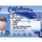 Oklahoma Driver License Template Regarding Blank Drivers License Template