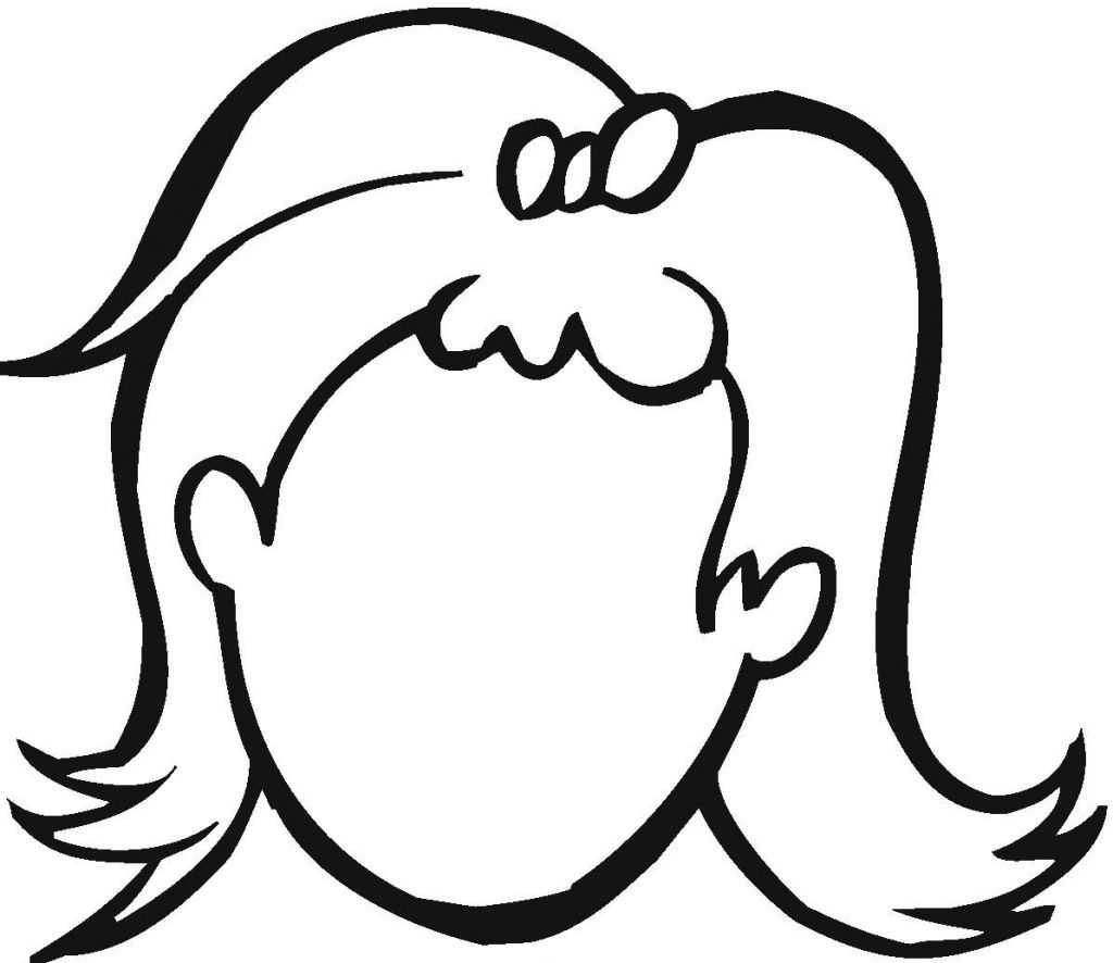 Outline Of Face Template | Free Download On Clipartmag Pertaining To Blank Face Template Preschool