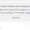 Patient & Audiogram Import Instructions Inside Blank Audiogram Template Download