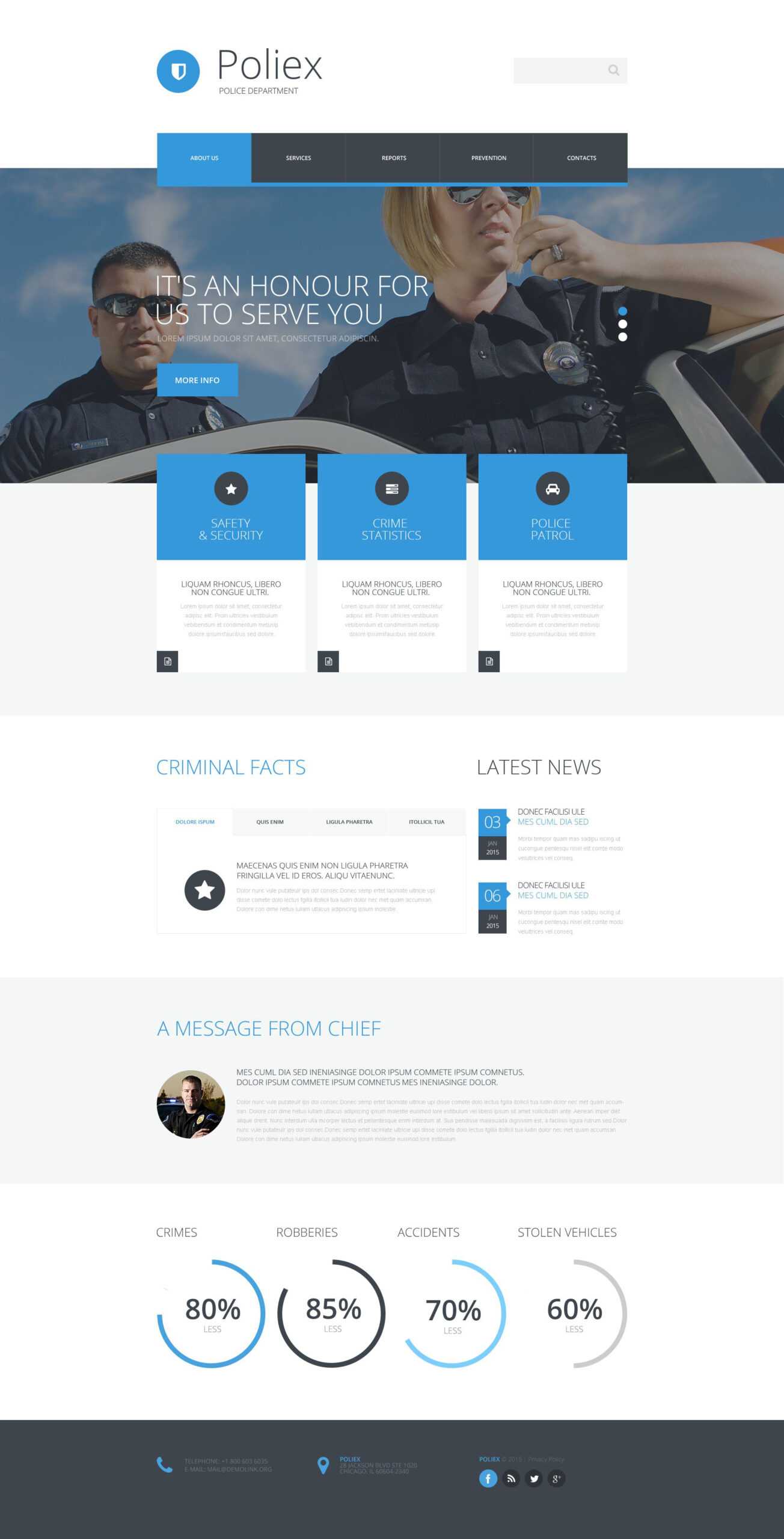 Police Department Website Template intended for Reporting Website Templates Police Department Website Template Intended For Reporting Website Templates