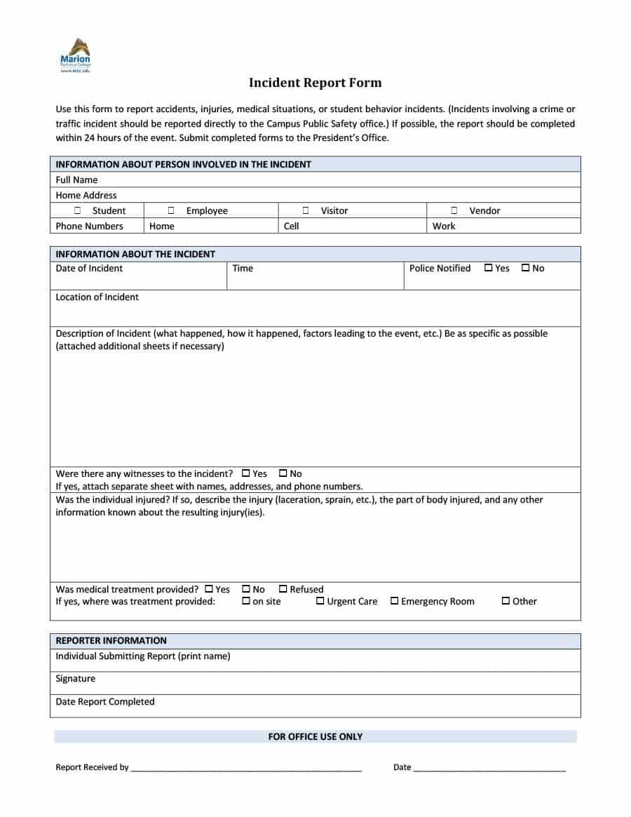Police Report Template – Dalep.midnightpig.co With Hurt Feelings Report Template