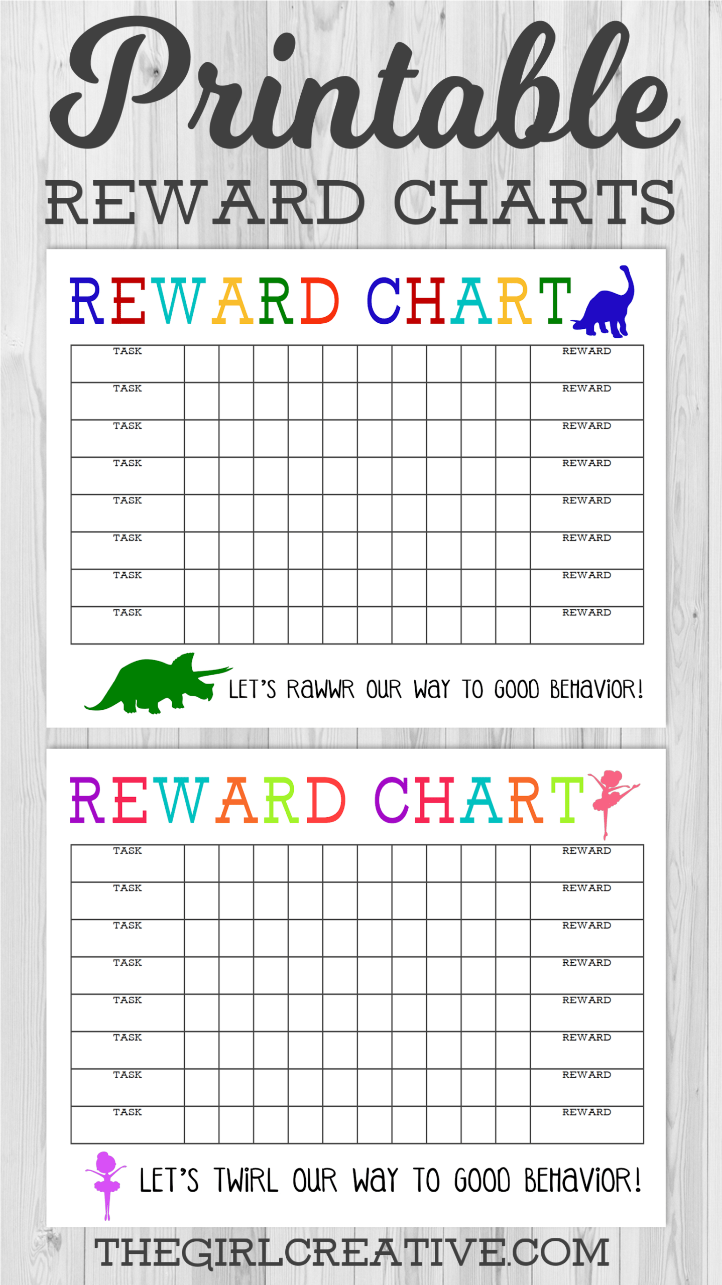 Printable Reward Chart Regarding Blank Reward Chart Template