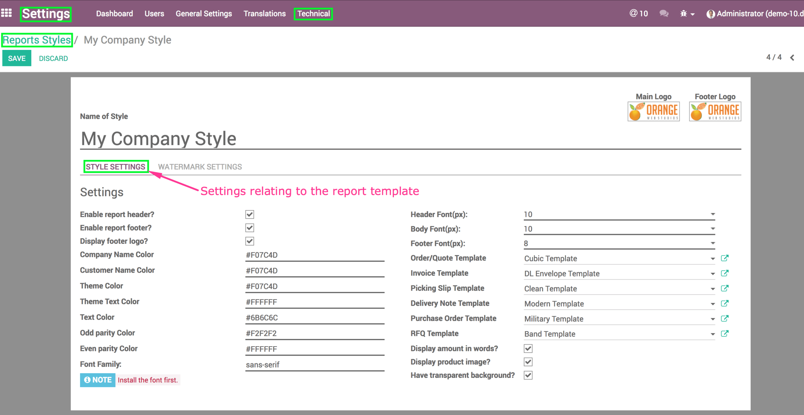 Professional Report Templates | Odoo Apps With Regard To Report Builder Templates