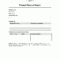 Project Closure Report (Word) – Flevypro Document Pertaining To Project Closure Report Template Ppt
