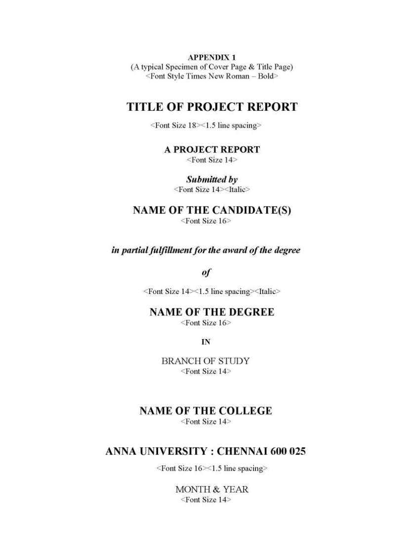 Project Report Title Page Format – Calep.midnightpig.co Pertaining To Project Report Template Latex