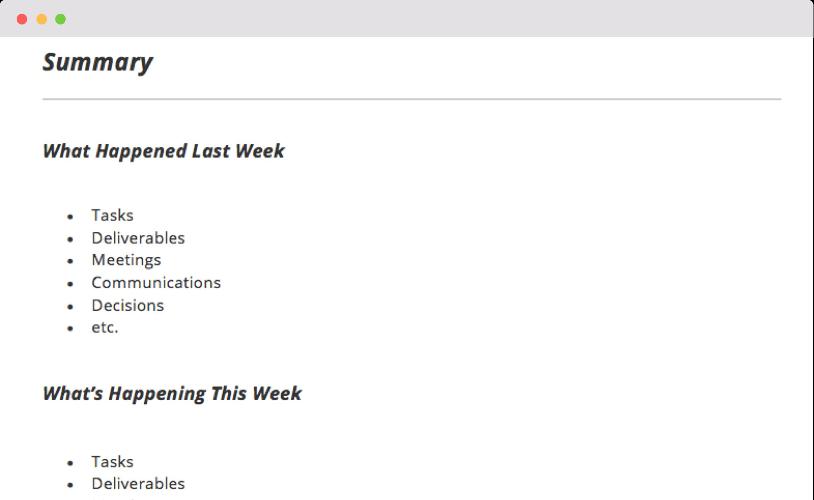 Project Status Report Template And Status Report Examples With Software Testing Weekly Status Report Template