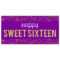 Purple Birthday Banner – Calep.midnightpig.co Within Sweet 16 Banner Template