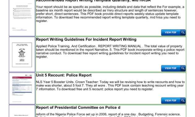 Report Writing Template Free - Calep.midnightpig.co for Report Writing Template Download