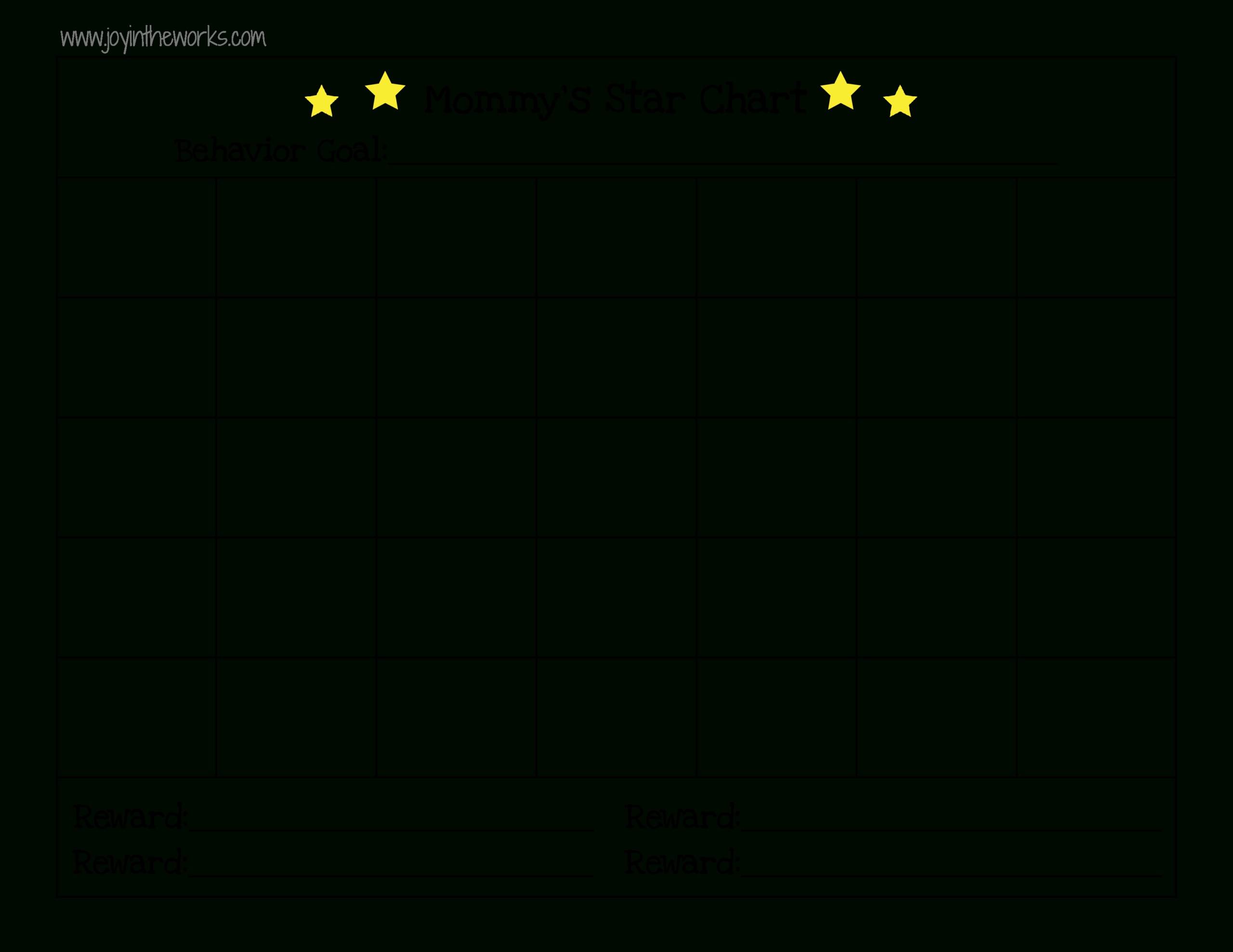 Reward Chart Template - Dalep.midnightpig.co Inside Blank Reward Chart Template