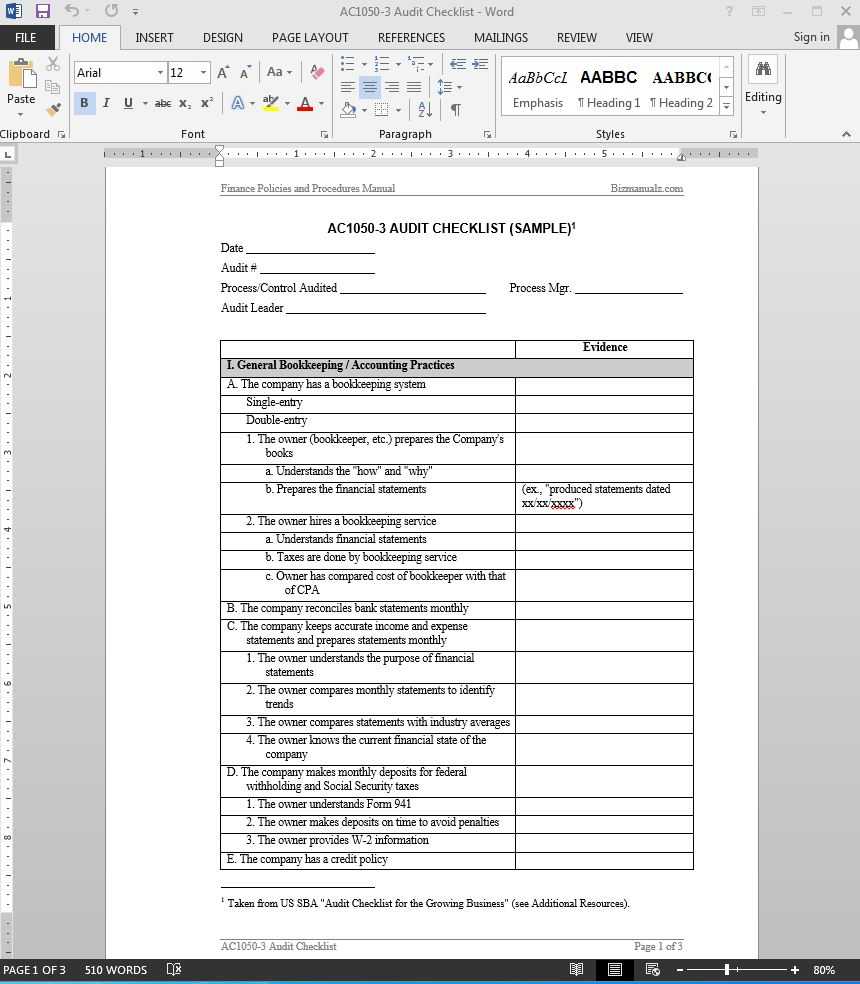 Sample Audit Questionnaire – Falep.midnightpig.co With Regard To Sample Hr Audit Report Template