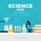 Science Fair Poster Banner - Download Free Vectors, Clipart pertaining to Science Fair Banner Template