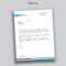 Simple And Clean Word Letterhead Template – Free – Used To Tech Inside How To Create A Letterhead Template In Word