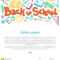 Stationery Collection. Outline Style. Back To School Thin Regarding Classroom Banner Template