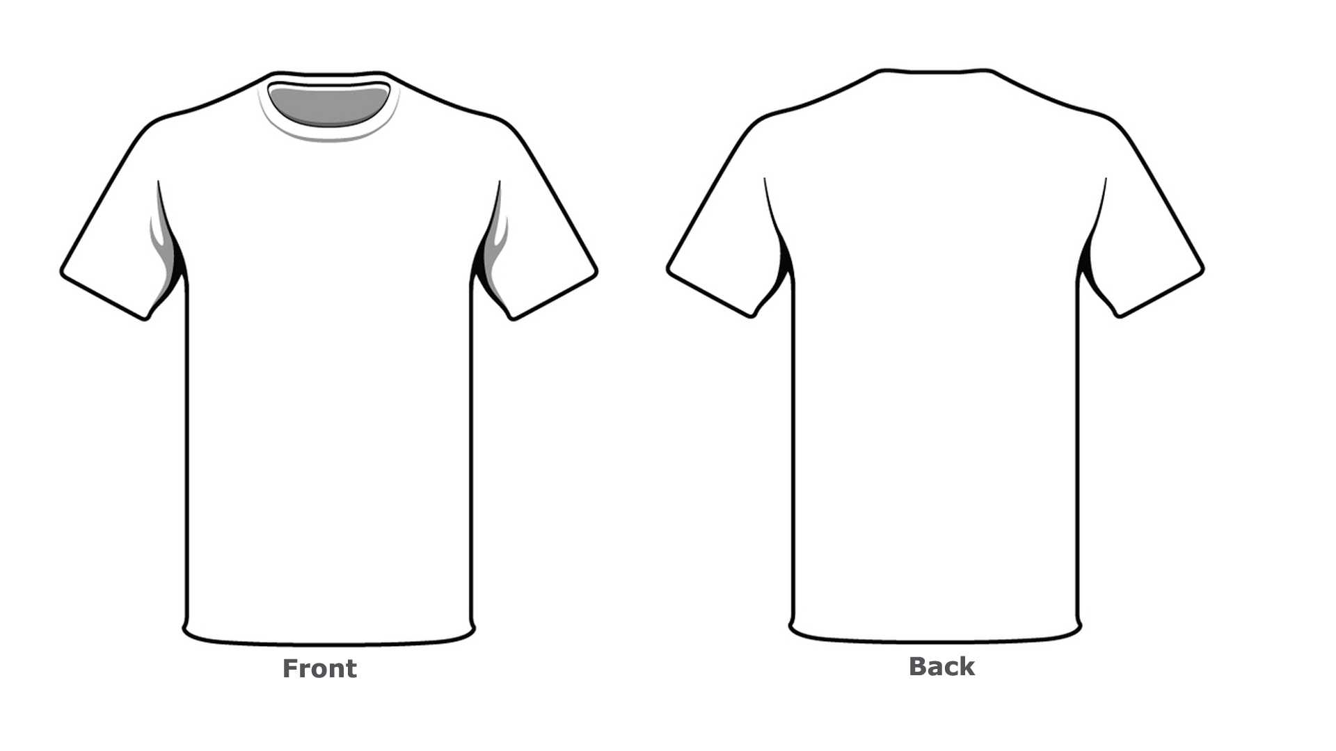 T Shirt Outline Worksheet | Printable Worksheets And Intended For Printable Blank Tshirt Template