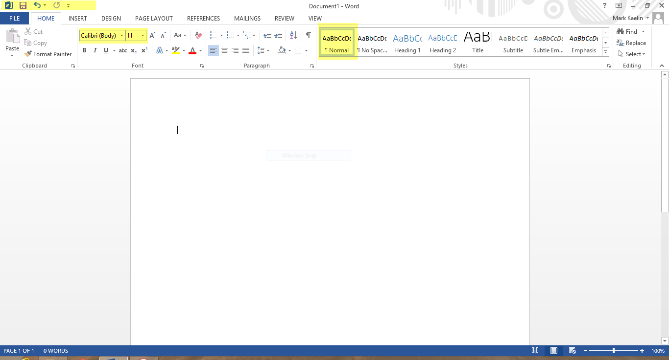 The First Nine Things I Do To Default Settings In Word 2013 in Change The Normal Template In Word 2010 The First Nine Things I Do To Default Settings In Word 2013 In Change The Normal Template In Word 2010