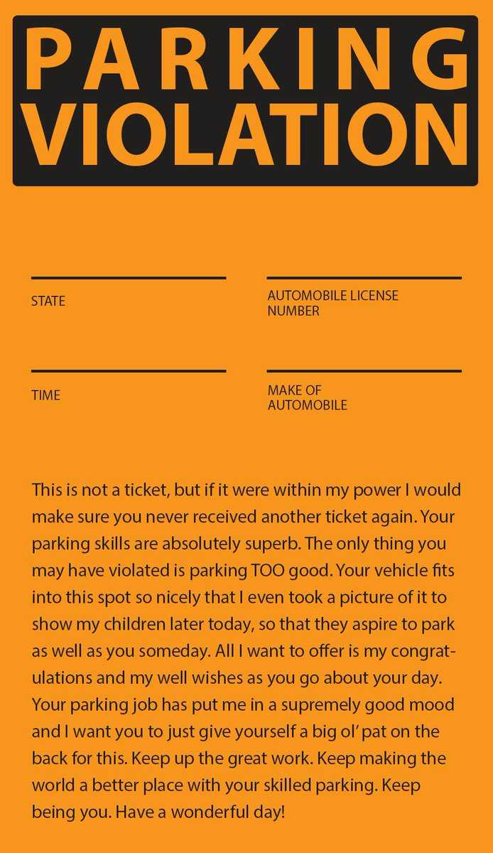 Top Printable Fake Parking Tickets | Obrien Blog Throughout Blank Parking Ticket Template